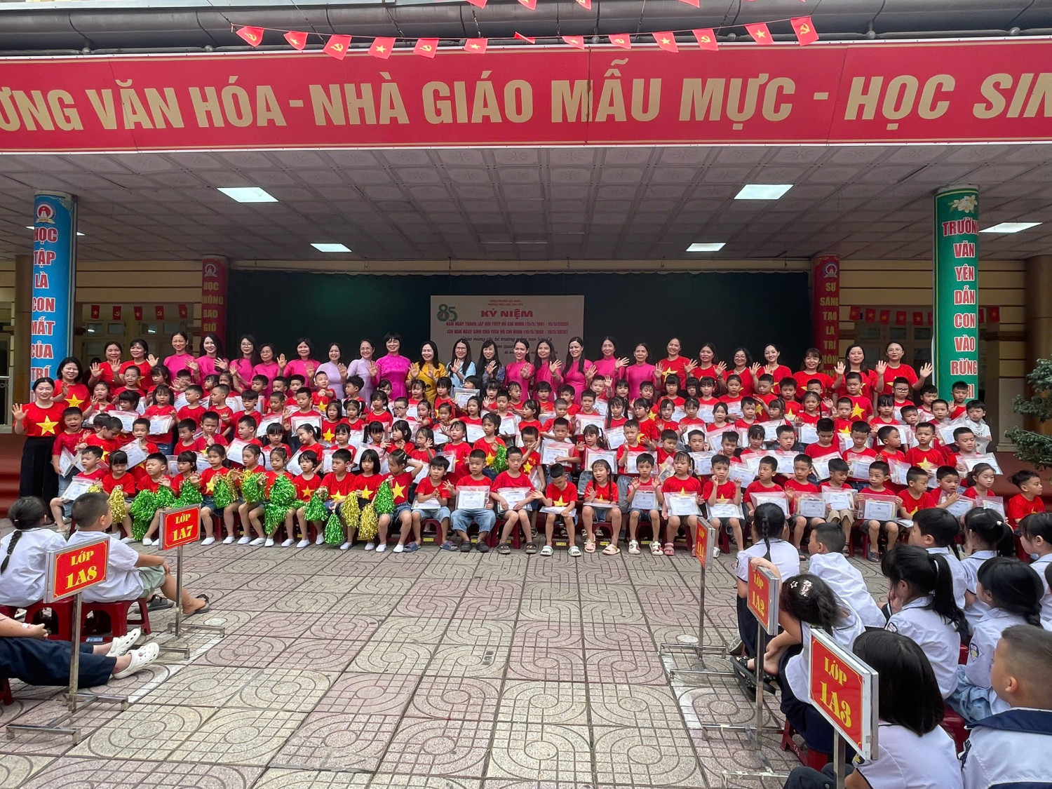 🌈 HOẠT ĐỘNG THAM QUAN TRƯỜNG TIỂU HỌC VĂN YÊN CỦA CÁC BÉ 5 TUỔI 🌈